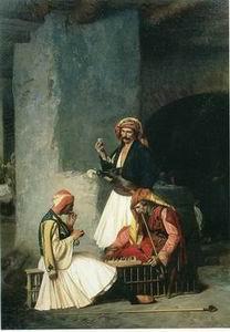 unknow artist Arab or Arabic people and life. Orientalism oil paintings 36 oil painting image